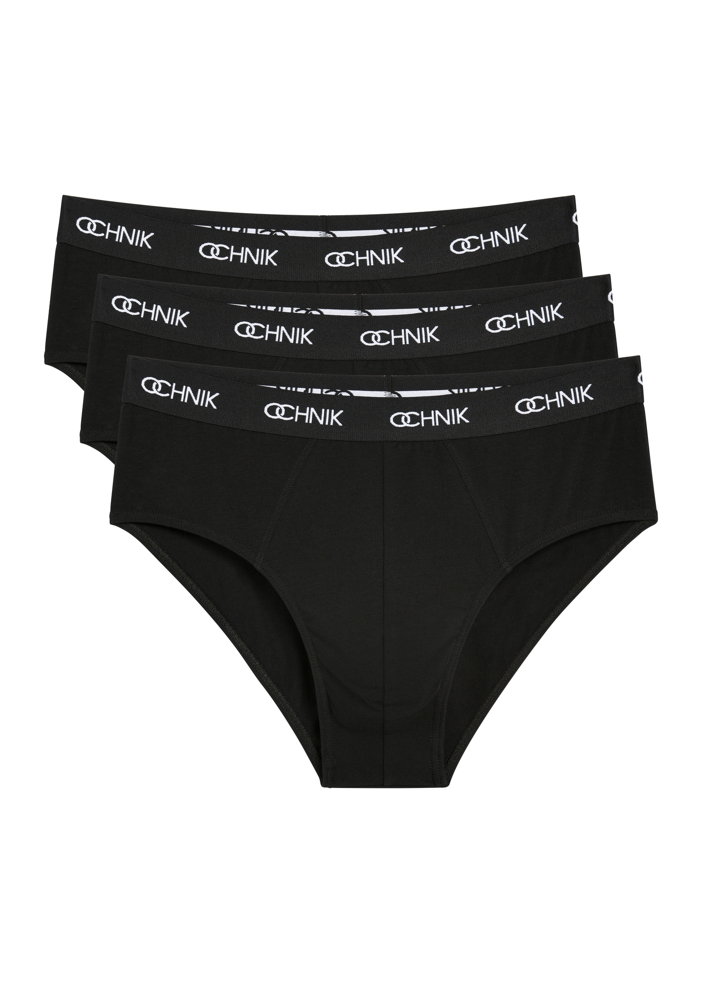 Trójpak czarnych slipów męskich ZESMS-0001-99(KS)