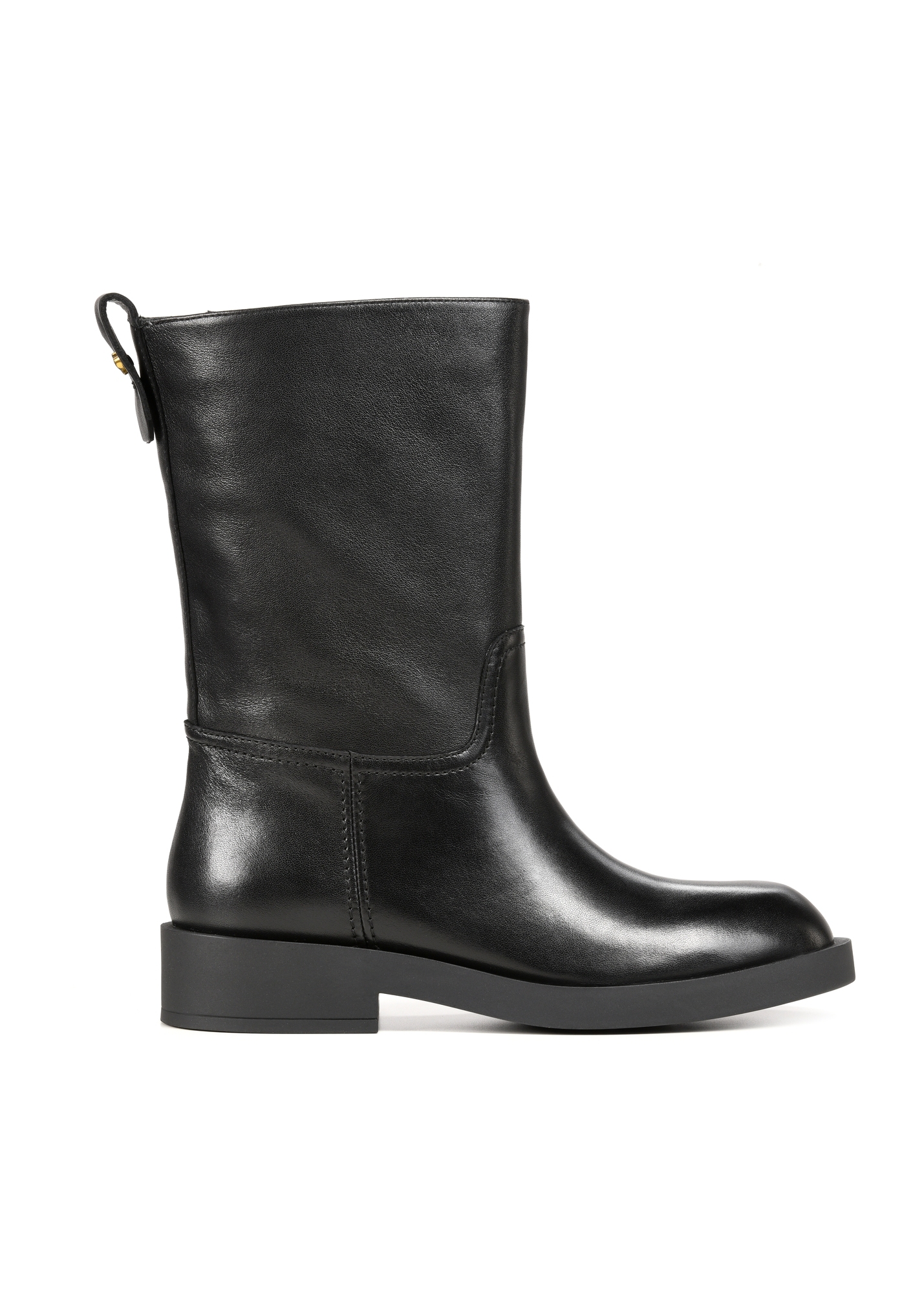 Skórzane botki damskie BUTYD-1216-99(Z25)