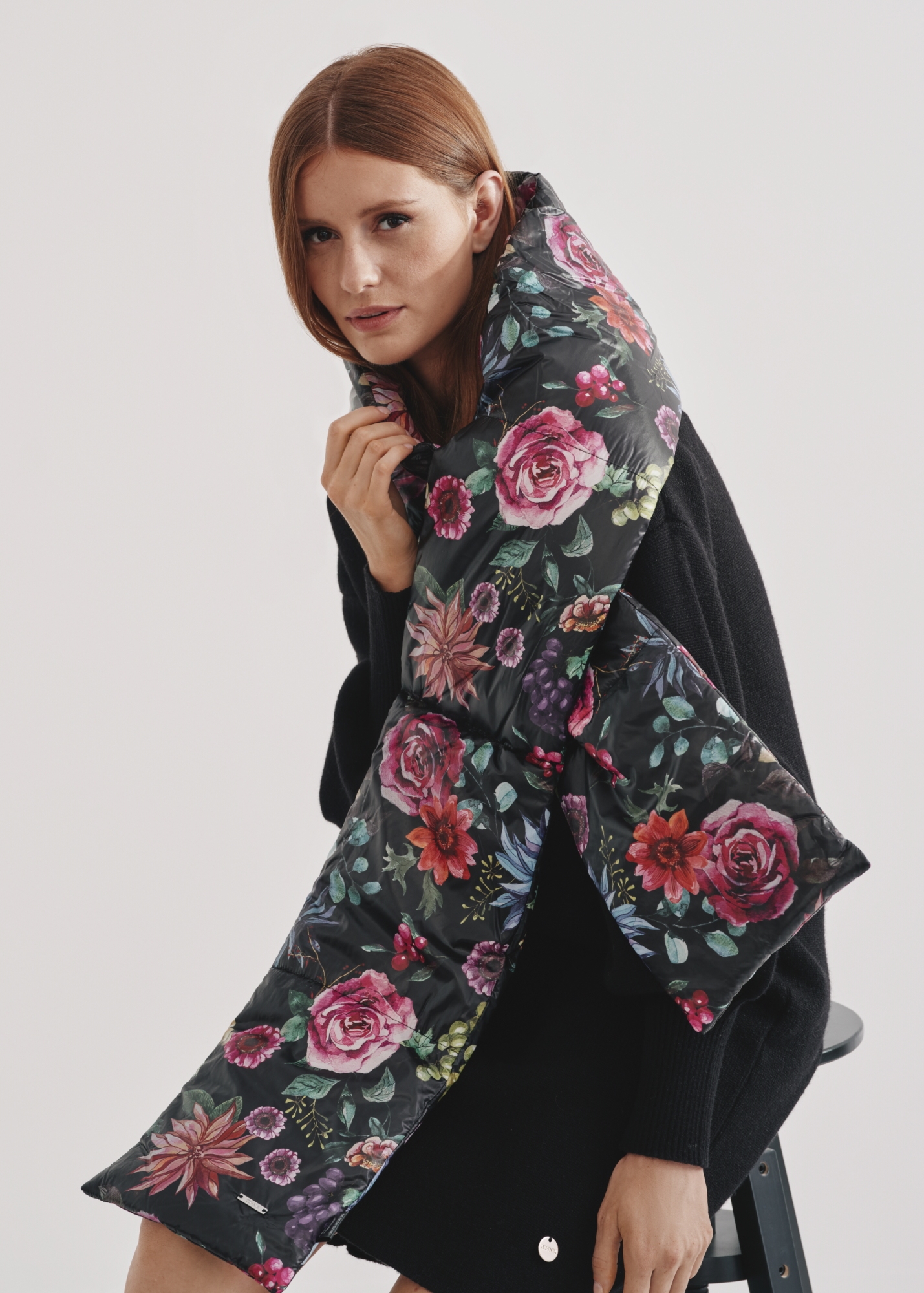 Puchowy szalik damski SZADT-0161-98(Z23)