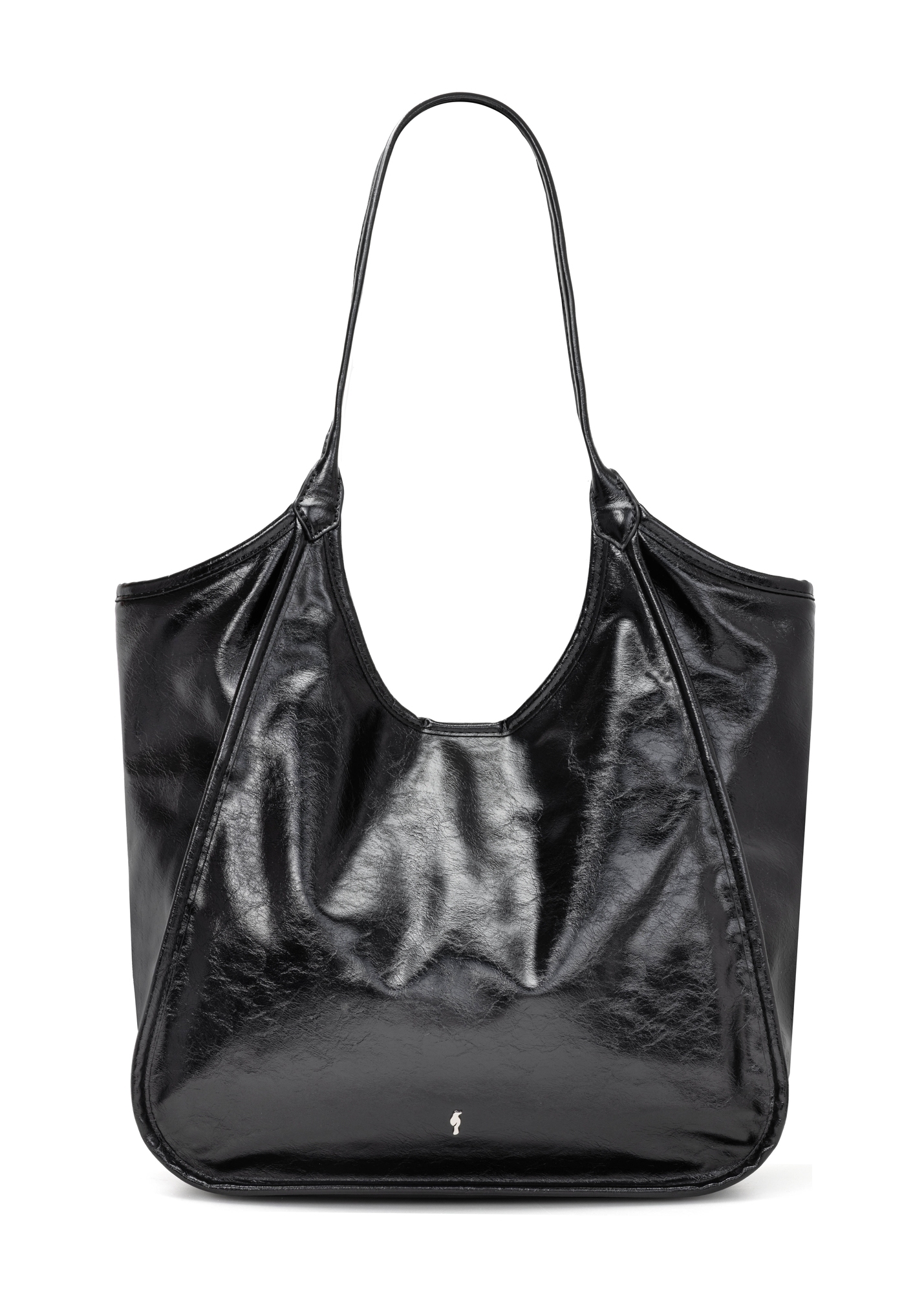 Czarna torebka damska shopper TOREC-1122-9F(W26)