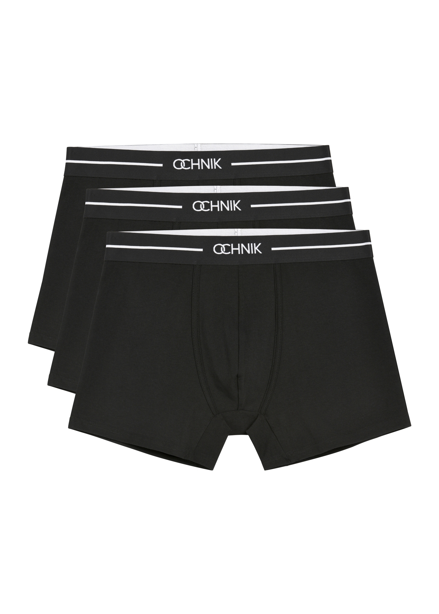 Trójpak czarnych bokserek męskich ZESMB-0012-99(Z26)