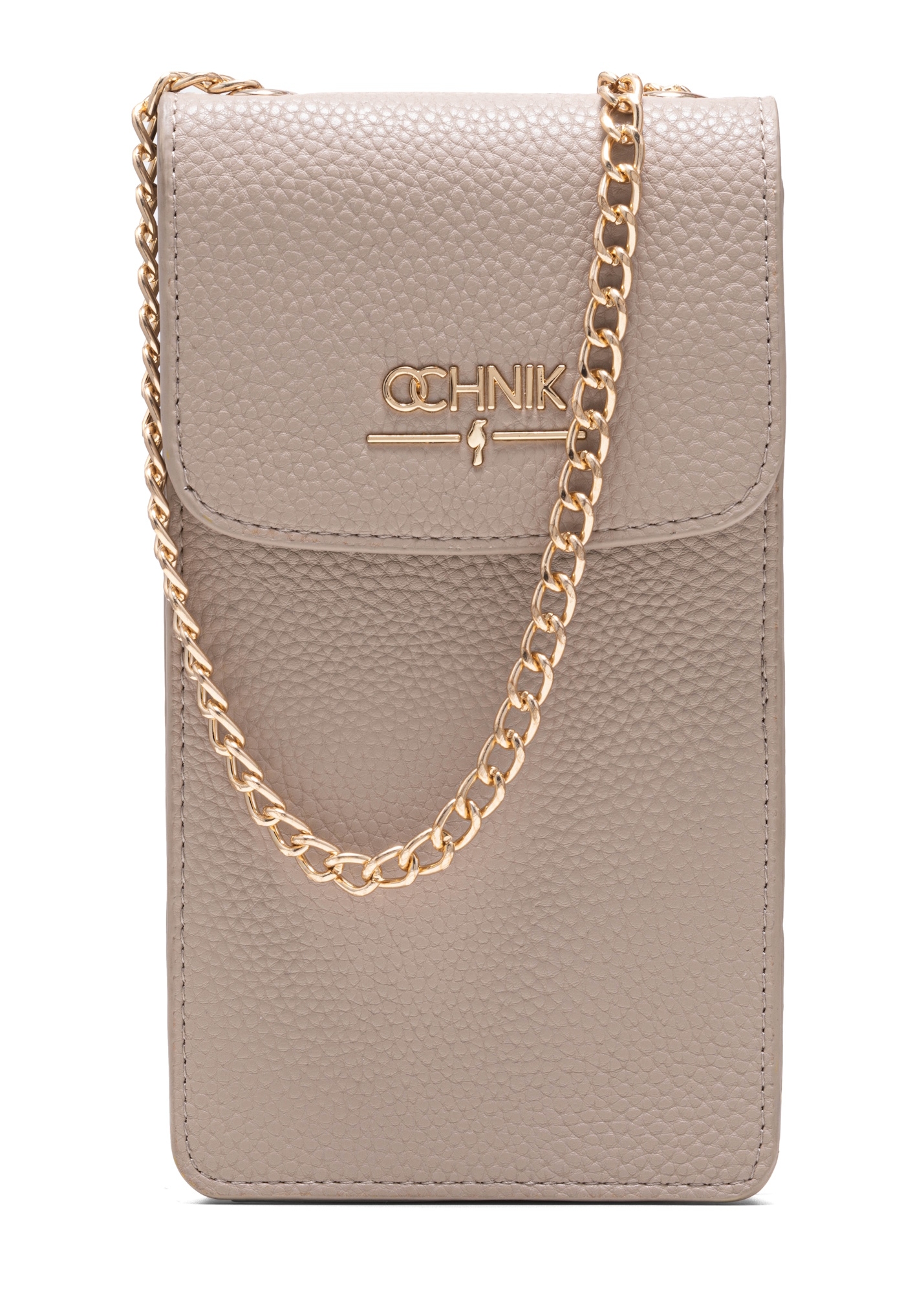 Beżowa damska saszetka TOREC-1112-80(W26)