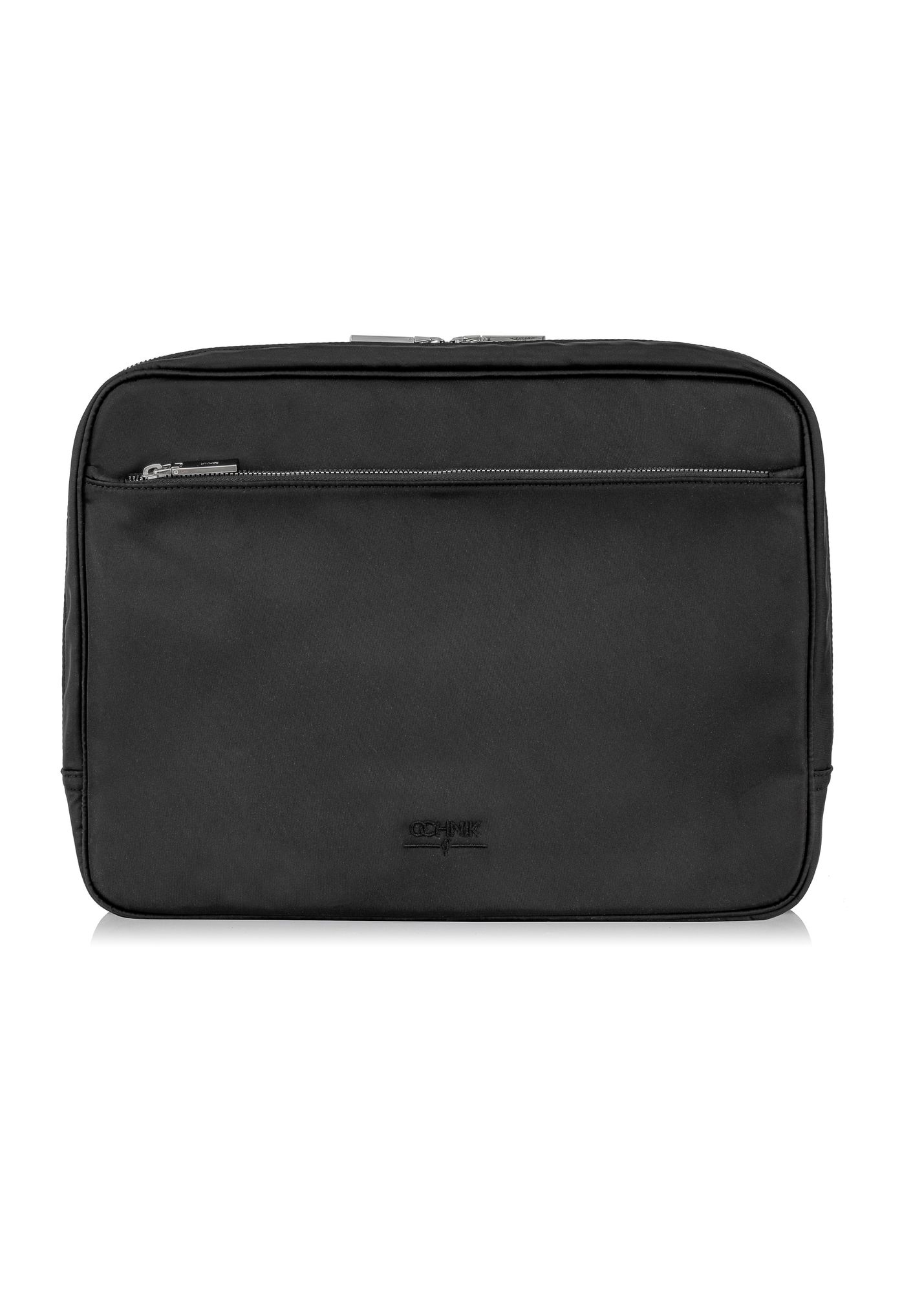 Czarna teczka damska z kieszenią na laptop TOREN-0264-99(Z23)