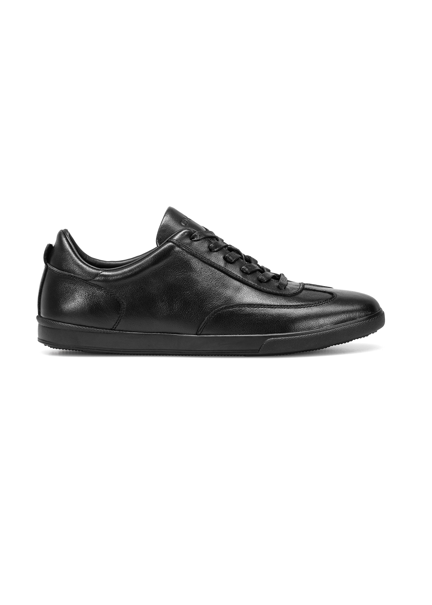 Czarne skórzane buty męskie BUTYM-0491-99(W26)