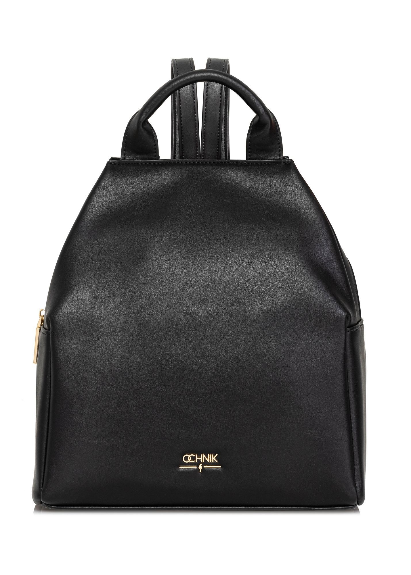 Czarny plecak damski z imitacji skóry TOREC-0923-99(W26)