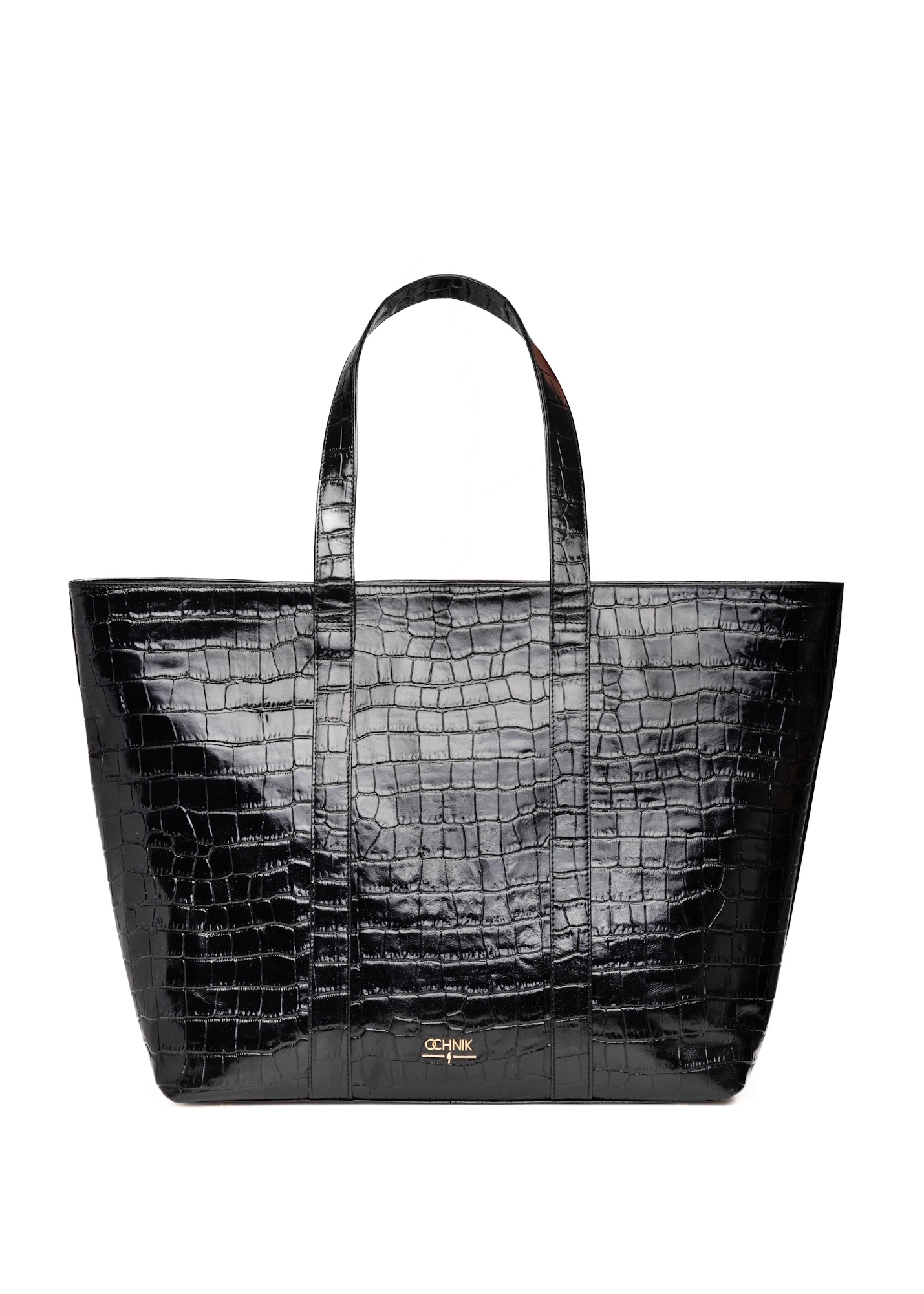 Torebka shopper damska croco TORES-0700C-9G(W26)