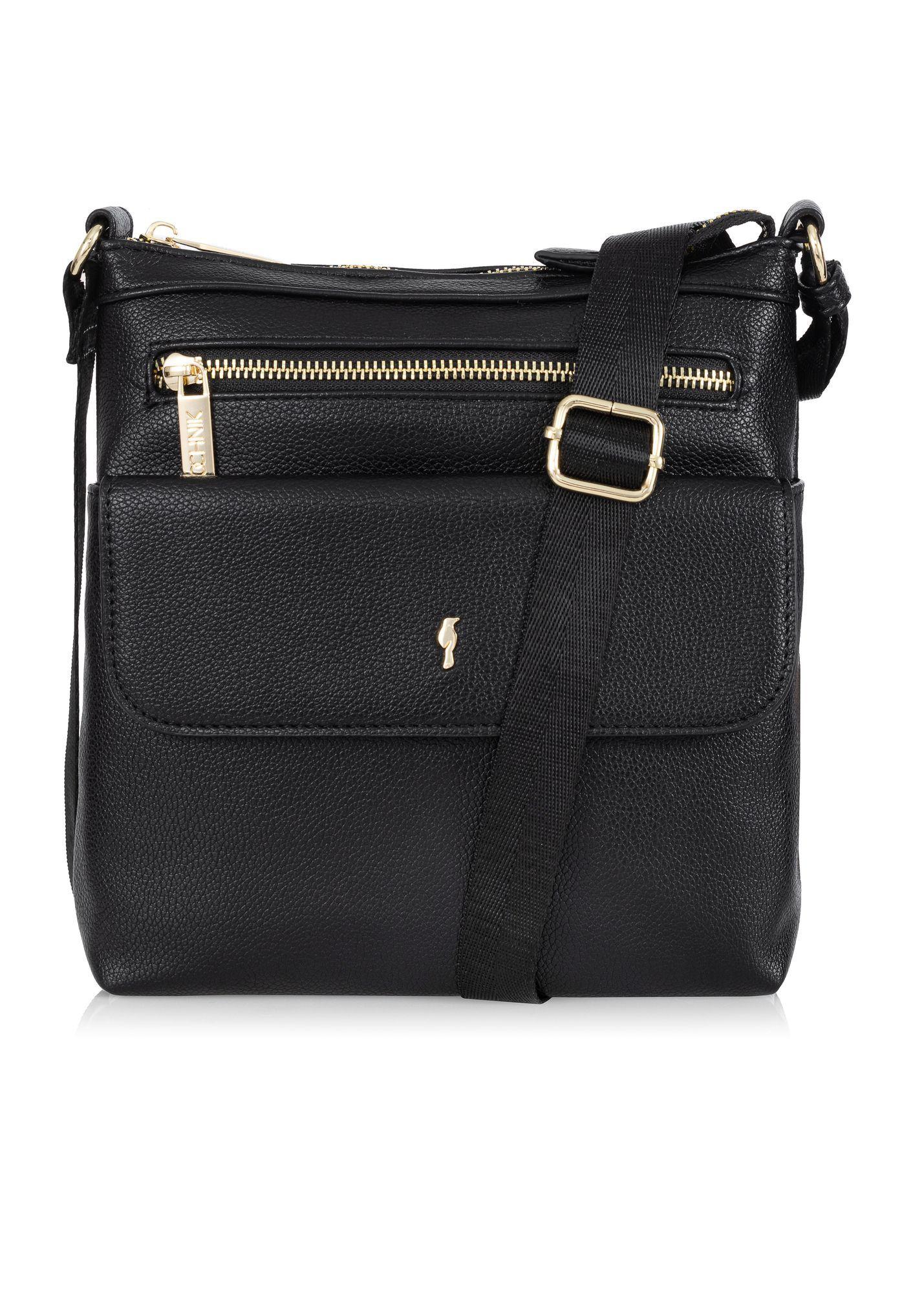 tsuiteruページ Czarna duża torebka shopper TOREC-0977A-99(Z25) | OCHNIK