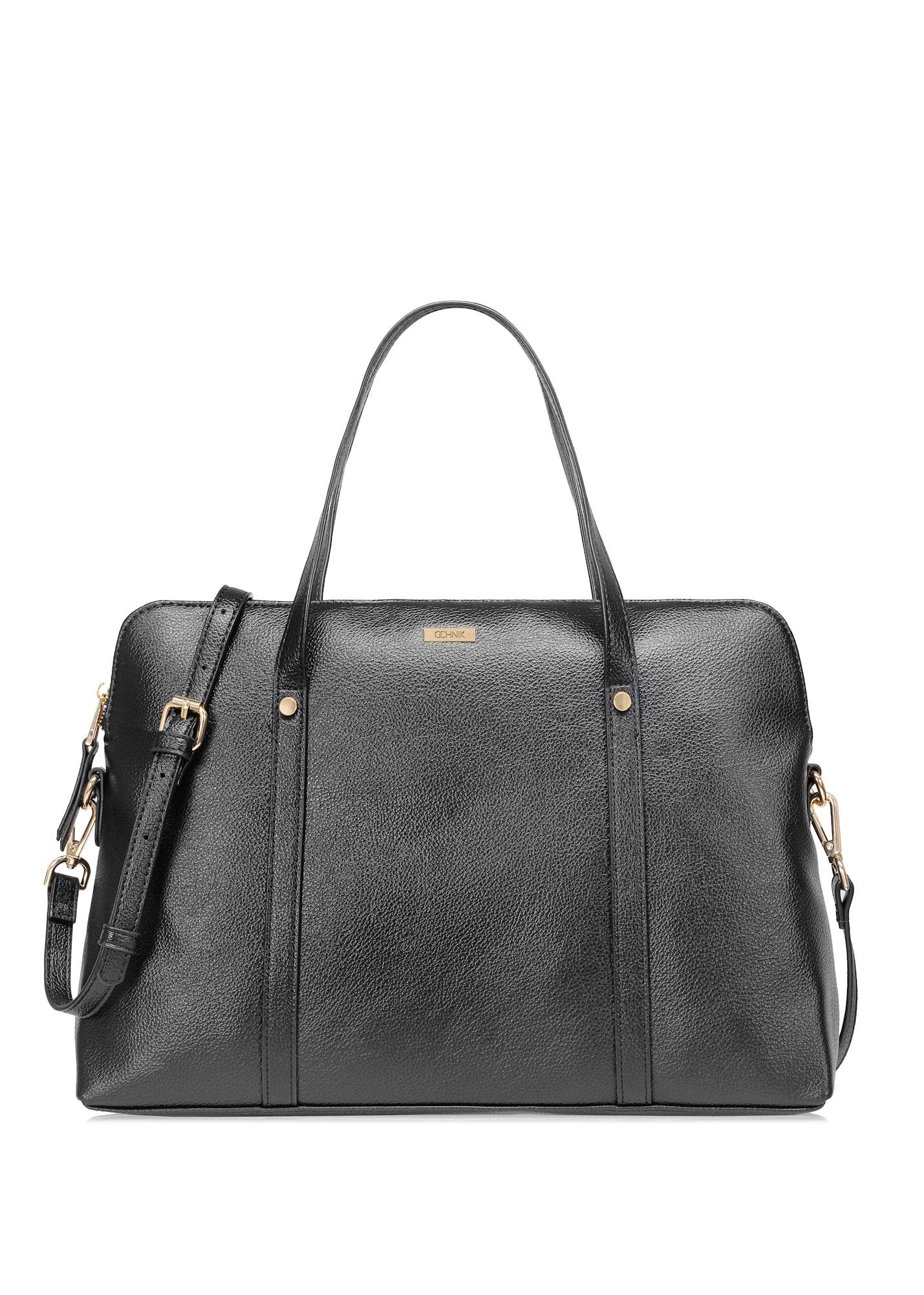 eoページ Czarna elegancka torba damska TOREC-1017-99(W25) | OCHNIK