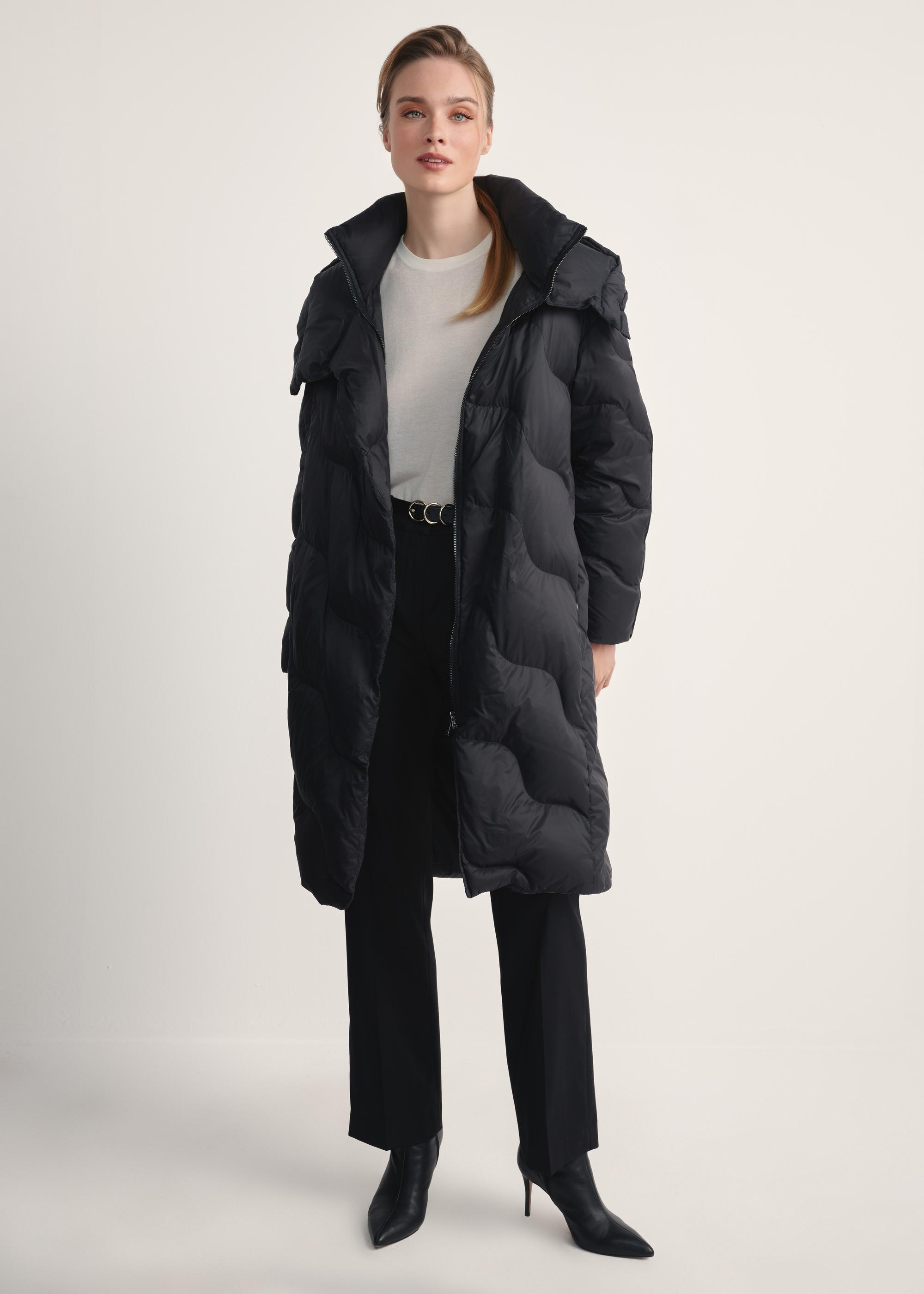 straat133 Czarna zimowa kurtka damska KURDT-0604-99(Z25) | OCHNIK
